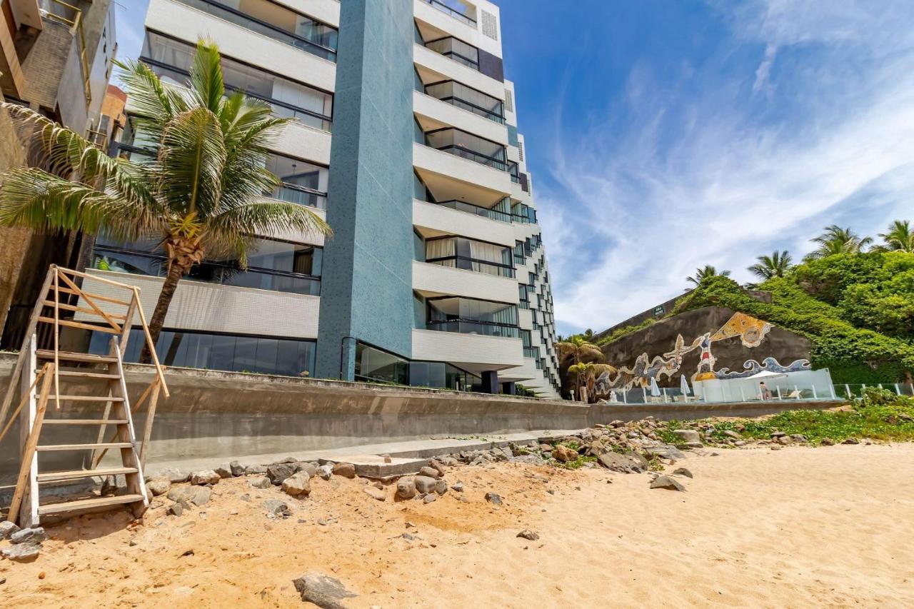 RV01 Excelente Quarto e Sala Pé na Areia, Rio Vermelho Apartamento Salvador de Bahía Exterior foto